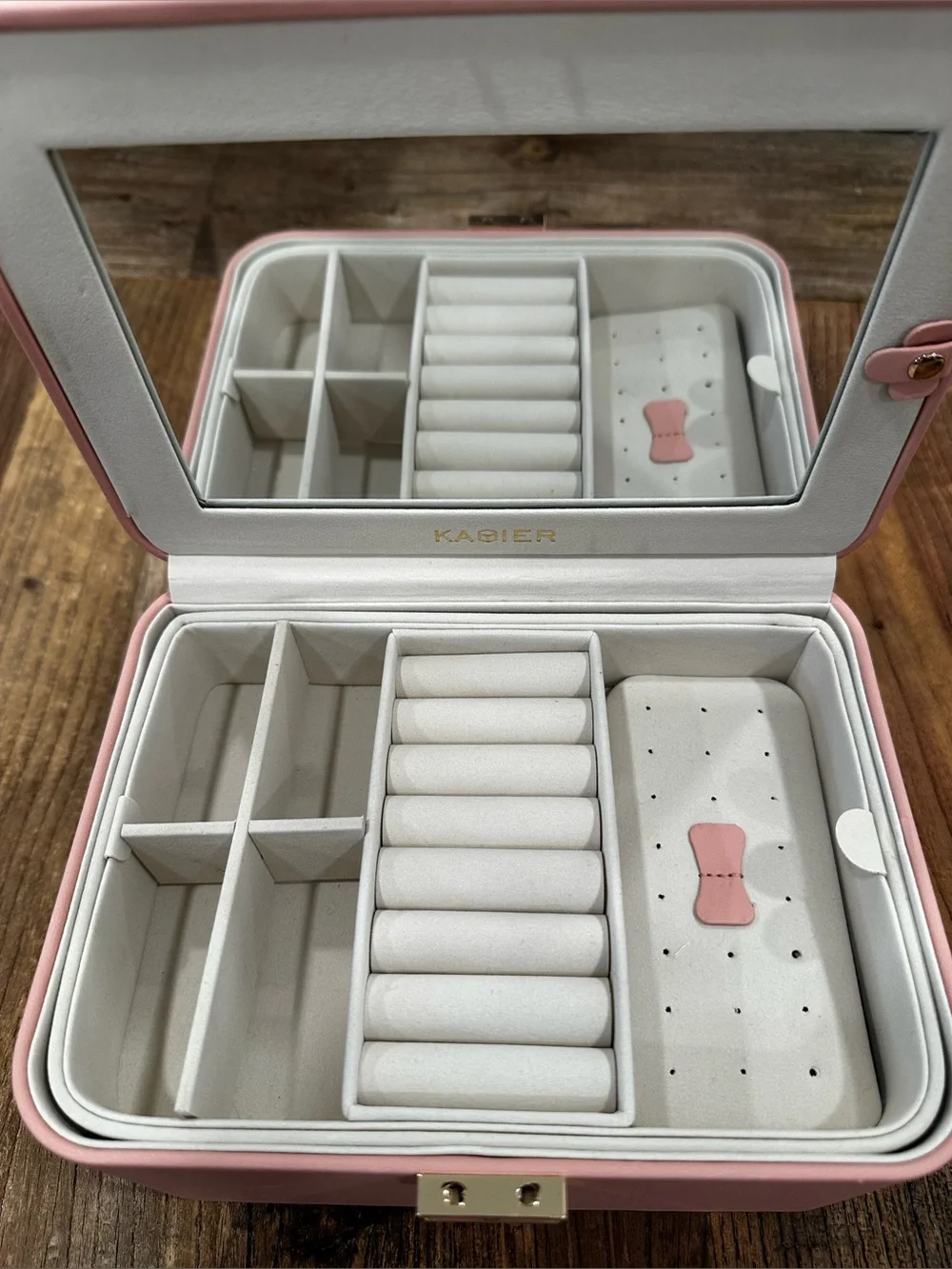 KADIER Blush Pink Jewelry Case